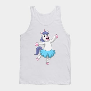 Unicorn as Ballerina at Ballet Tank Top